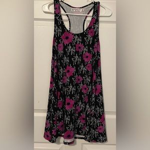 Fighting Eel falling floral dress S